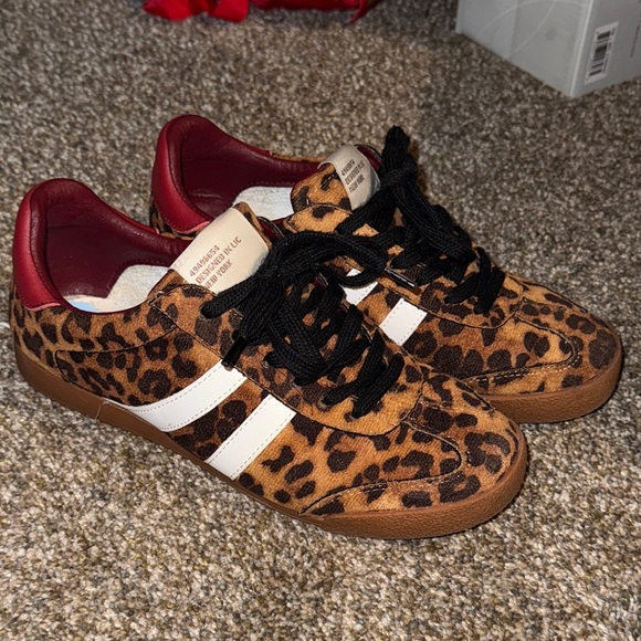 Leopard Print Steve Madden Women's Sneakers - Picture 1 of 4